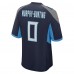 Игровая джерси Sean Murphy-Bunting Tennessee Titans Nike Game Player - Navy