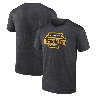 Футболка Pittsburgh Steelers Hometown Collection Hot Route - Charcoal