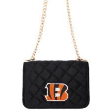 Сумка через плечо Cincinnati Bengals Cuce Velvet Purse Сумка через плечо Cincinnati Bengals Cuce Velvet Purse