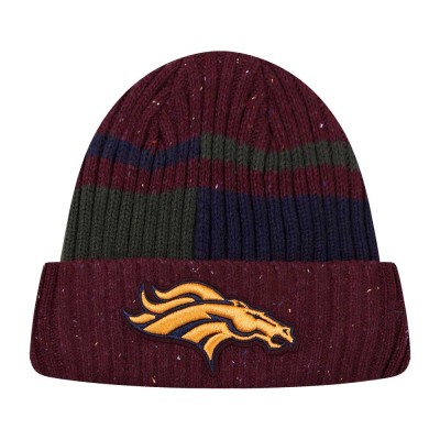 Шапка Denver Broncos Pro Standard Speckled Cuffed Knit- Burgundy