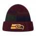 Шапка Seattle Seahawks Pro Standard Speckled Cuffed Knit - Burgundy