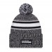 Шапка с помпоном Washington Commanders New Era 2023 Inspire Change Cuffed Knit – Heather Black
