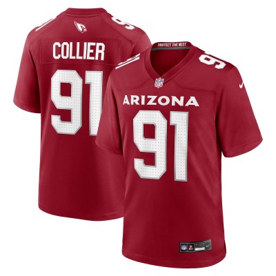 Игровая джерси L.J. Collier Arizona Cardinals Nike Game Player - Cardinal