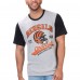 Футболка Cincinnati Bengals G-III Sports by Carl Banks Black Label - Heather Gray