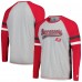 Футболка с длинным рукавом Tampa Bay Buccaneers Starter Kickoff Raglan - Gray/Red
