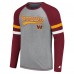 Футболка с длинным рукавом Washington Commanders Starter Kickoff Raglan - Gray/Burgundy