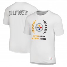 Pittsburgh Steelers Tommy Hilfiger White Miles T-Shirt