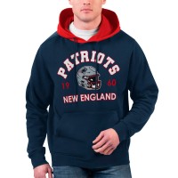 Толстовка New England Patriots G-III Sports by Carl Banks Colorblock - Navy