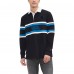 Футболка с длинным рукавом Carolina Panthers Tommy Hilfiger Cory Varsity Rugby - Black