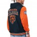 Кофта на молнии Chicago Bears G-III Sports by Carl Banks Commemorative Reversible - Navy/Orange