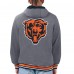 Кофта на молнии Chicago Bears G-III Sports by Carl Banks Commemorative Reversible - Navy/Orange