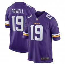 Игровая джерси Brandon Powell Minnesota Vikings Nike Game - Purple