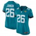 Игровая джерси DErnest Johnson Jacksonville Jaguars Nike Game - Teal