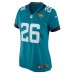 Игровая джерси DErnest Johnson Jacksonville Jaguars Nike Game - Teal