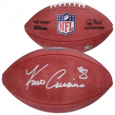 Kirk Cousins Atlanta Falcons Autographed Fanatics Authentic Wilson Duke Full Color Football