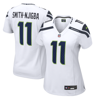  Женская игровая джерси Seattle Seahawks Jaxon Smith-Njigba Nike White Game