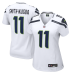  Женская игровая джерси Seattle Seahawks Jaxon Smith-Njigba Nike White Game