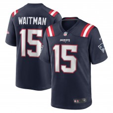 Игровая джерси Corliss Waitman New England Patriots Nike - Navy