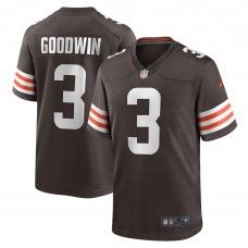 Игровая джерси Marquise Goodwin Cleveland Browns Nike Game - Brown