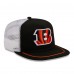 Бейсболка Cincinnati Bengals New Era Original Classic Golfer - Black/White
