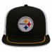 Бейсболка Pittsburgh Steelers New Era Original Classic Golfer - Black/White