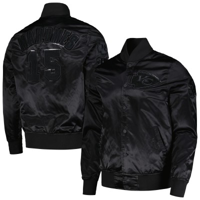 Куртка на кнопках Patrick Mahomes Kansas City Chiefs Pro Standard Player - Black