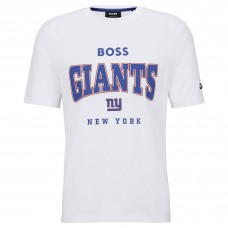 New York Giants BOSS X NFL Huddle T-Shirt - White