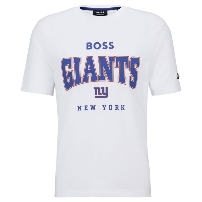 Футболка New York Giants BOSS X NFL Huddle - White