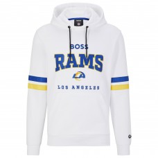 Толстовка Los Angeles Rams BOSS X NFL Touchdown - White/Royal