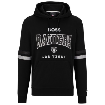 Толстовка Las Vegas Raiders BOSS X NFL Touchdown - Black/White