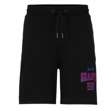 New York Giants BOSS X NFL Snap Shorts - Black/Royal