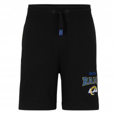 Los Angeles Rams BOSS X NFL Snap Shorts - Black/Royal