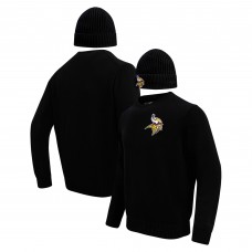 Кофта и шапка Minnesota Vikings Pro Standard Crewneck  - Black