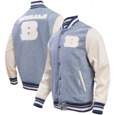 Куртка на кнопках Cincinnati Bengals Pro Standard Varsity Blues Varsity - Denim