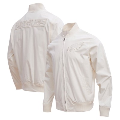 Кофта на молнии Philadelphia Eagles Pro Standard Neutral - Cream