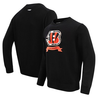 Свитер Cincinnati Bengals Pro Standard Prep Knit - Black