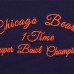 Толстовка на молнии Chicago Bears Pro Standard Hybrid Woven - Navy