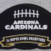 Кофта Arizona Cardinals Pro Standard Crest Emblem - Heather Gray