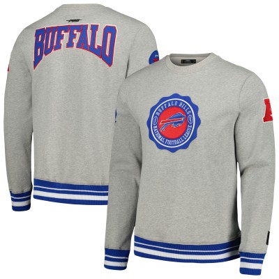 Кофта Buffalo Bills Pro Standard Crest Emblem - Heather Gray