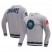 Свитер Jacksonville Jaguars Pro Standard Crest Emblem - Heather Gray