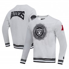 Кофта Las Vegas Raiders Pro Standard Crest Emblem - Heather Gray
