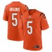 Игровая джерси Tee Higgins Cincinnati Bengals Nike Alternate - Orange