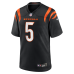 Джерси Cincinnati Bengals Tee Higgins Nike Black Game