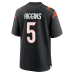 Джерси Cincinnati Bengals Tee Higgins Nike Black Game