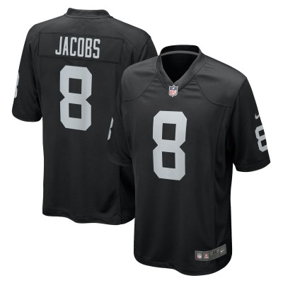 Игровая джерси Josh Jacobs Las Vegas Raiders Nike - Black