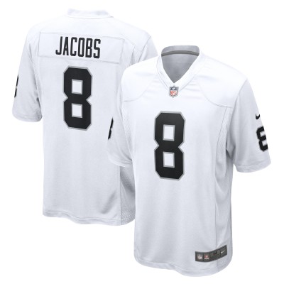 Игровая джерси Josh Jacobs Las Vegas Raiders Nike Game Player - White