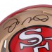 Joe Montana San Francisco 49ers Fanatics Authentic Autographed Riddell 1964-1995 Throwback Speed Mini Helmet