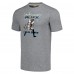 Футболка Chris Olave New Orleans Saints Homage NFL Blitz Player Tri-Blend - Heathered Gray
