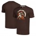 Футболка Joe Thomas Cleveland Browns Homage Retired Player Caricature Tri-Blend - Brown