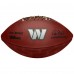 Мяч американского футбола NFL Washington Commanders Unsigned Wilson Showcase Duke Pro